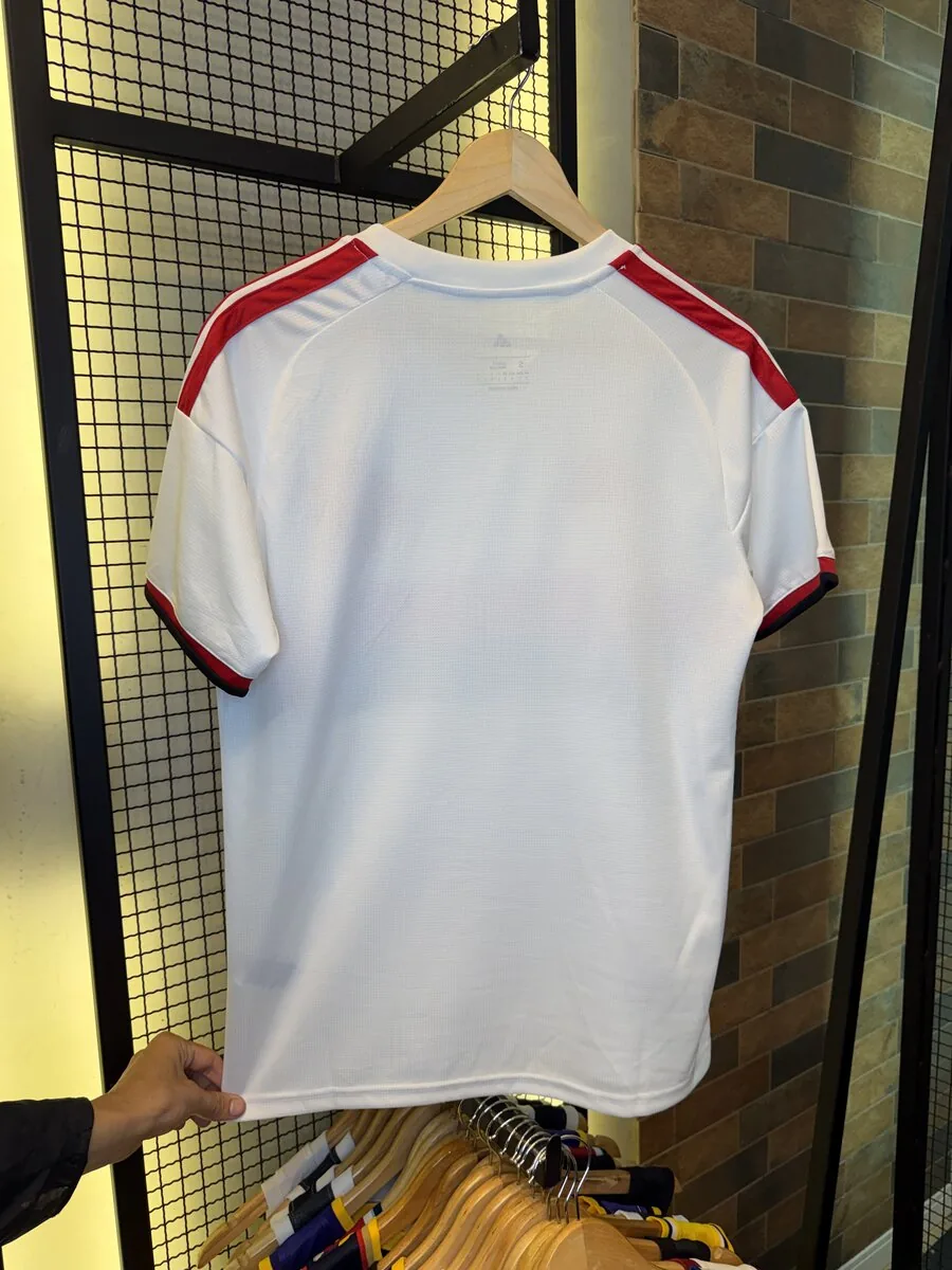 Camisa Flamengo Away Branca 2024 — costas