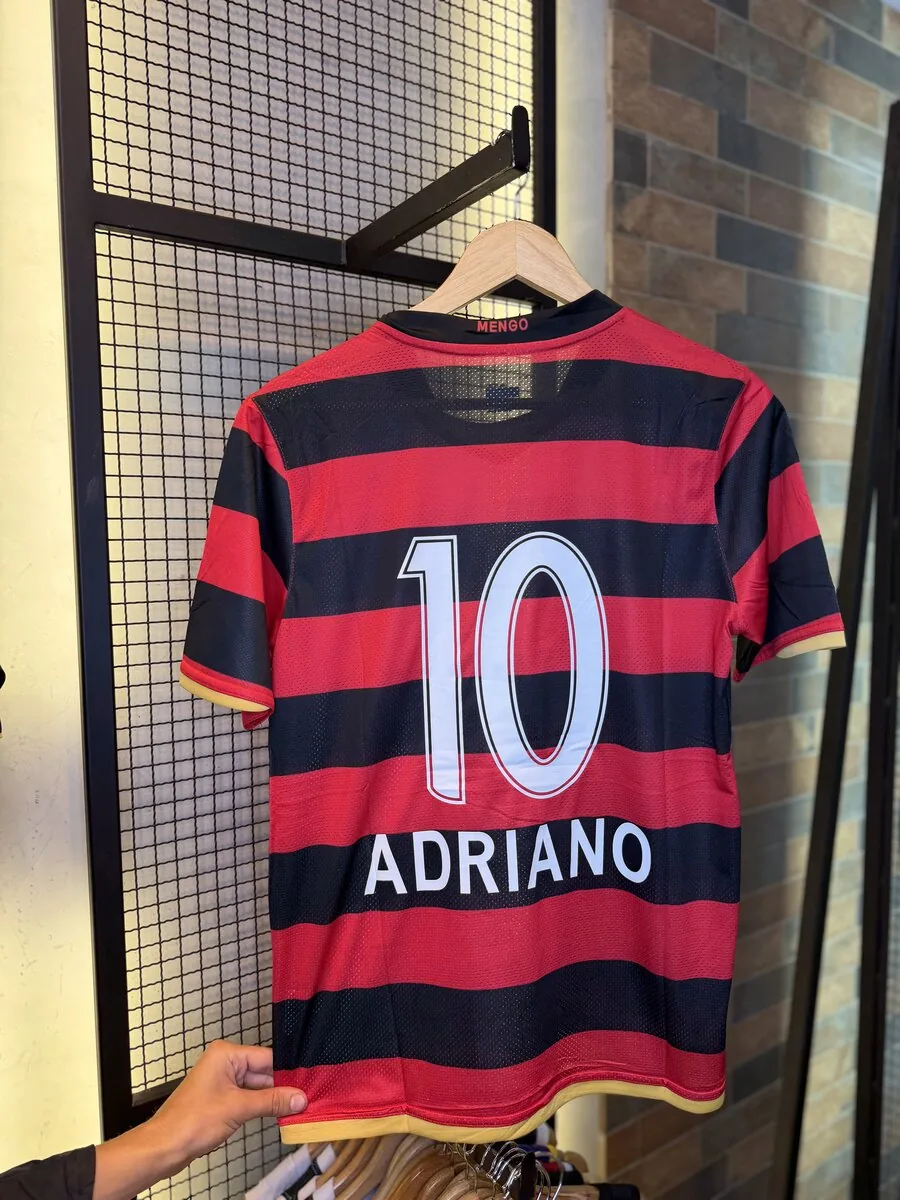 Camisa Flamengo Retrô Adriano #10 — costas
