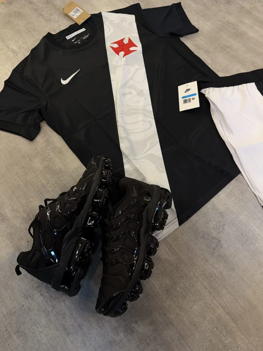 Kit Vasco Cruz de Malta Preto — frente